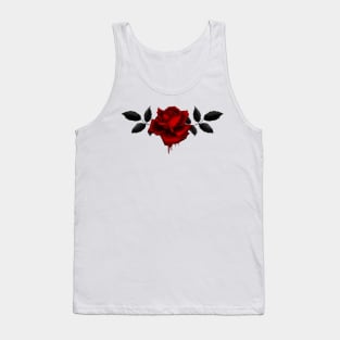 Rose Red Tank Top